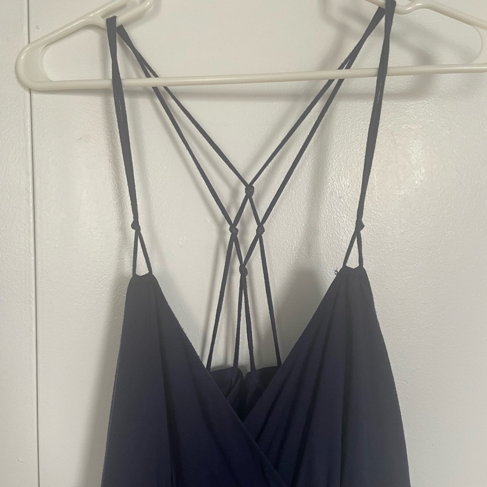 American Eagle Spaghetti Strap Racerback Dress - Picture 5 of 10